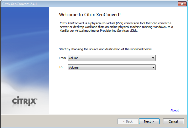 vDisk Two Volumes Image 2