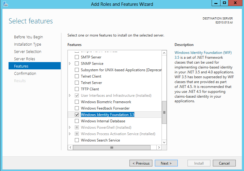 Exchange 2013 Installation Challenge Blog by Ed Bratter Photo 5